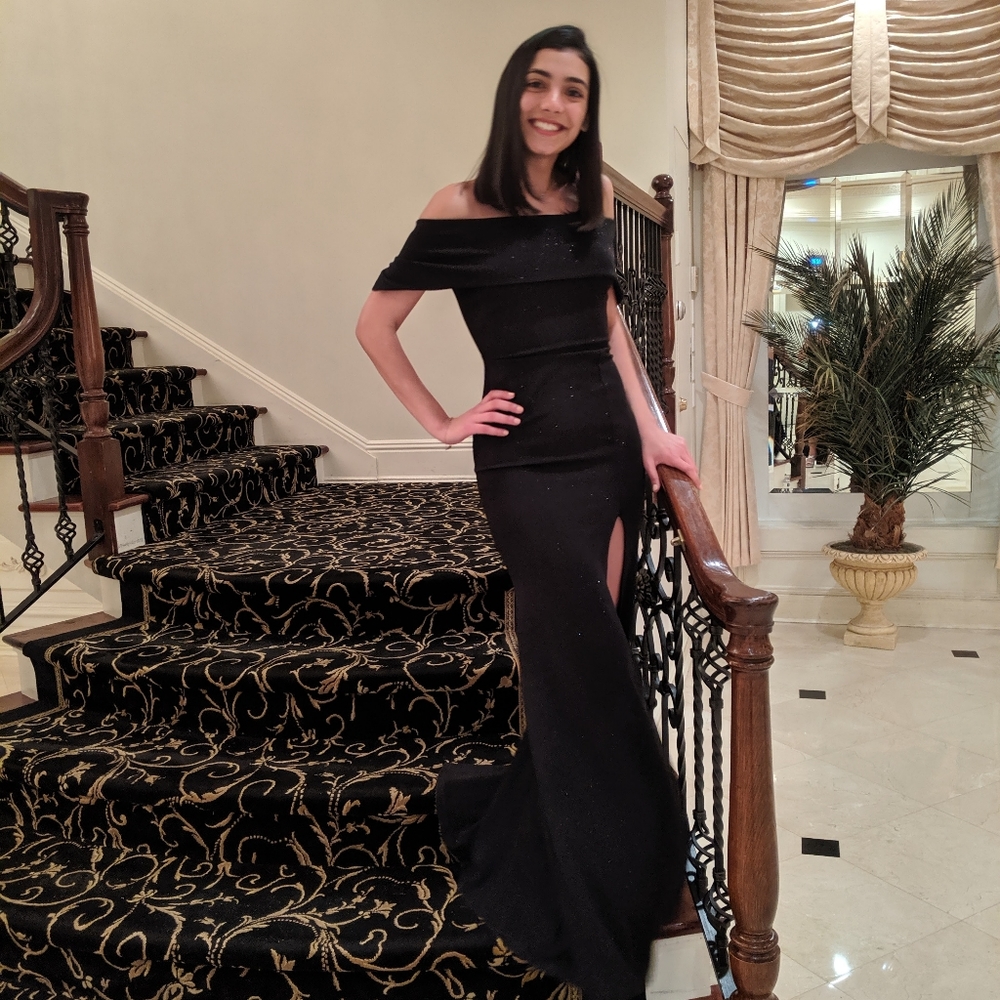 Windsor Black Glittery Dress